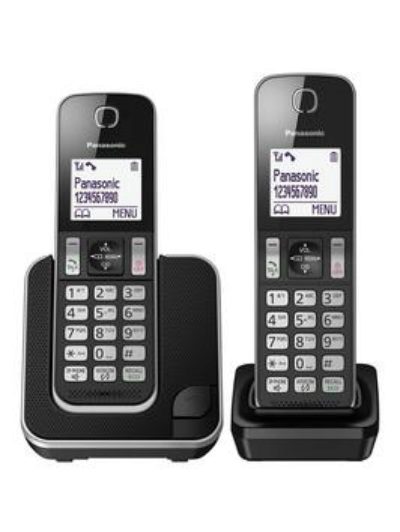 Panasonic Kx-Tgd312Eb Digital Cordless Telephone (2 Handsets) Panasonic Kx-Tgd312Eb Digital Cordless Telephone (2 Handsets)